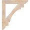 Ekena Millwork Merced Slat Smooth Bracket, Douglas Fir, 5 1/2"W x 42"D x 48"H BKT06X42X48MRC06SDF - alternate 2